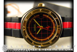 FERRARI Formula watch Only time lady in Pvd steel  Black. NEW!
