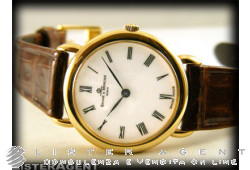 BAUME & MERCIER watch Only time lady in 18Kt yellow white gold Ref. M0A04980. NEW!