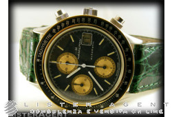 HAMILTON Chronograph in steel Black AUT Ref. 90650BCP. NEW!