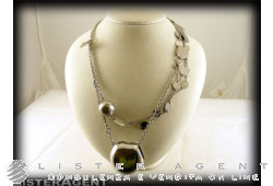 BREIL Bloom necklace in steel Ref. TJ0804. NEW!