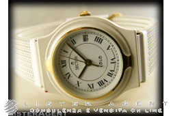 SECTOR Eolo lady watch Only time in steel lacqueur White Ref. 2838. NEW!