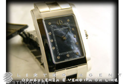 BAUME & MERCIER Hampton lady in steel mother of pearl and diamonds Ref. MOA08658. NEW!