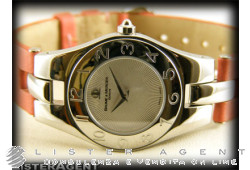 BAUME & MERCIER Linea Variations lady in steel Argenté Ref. M0A08203. NEW!