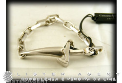 CESARE PACIOTTI bracelet in 925 silver Ref. JPBR0070B. NEW!