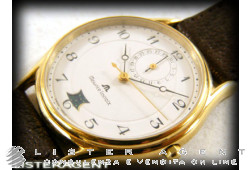 MAURICE LACROIX Moonphases in goldplated steel Ref. 05822. NEW!