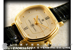 REVUE watch Only time lady in goldplated steel Argenté Ref. 7957. NEW!