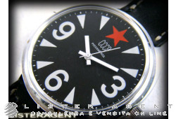 CCCP Only time watch watch Only time in steel Black hand winding Ref. SR.X.1. NEW!