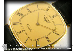 LONGINES Delirium in 18Kt yellow gold Champagne Ref. 44904121. NEW!