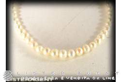 STRING of freshwater pearls mm 6,5. USED!