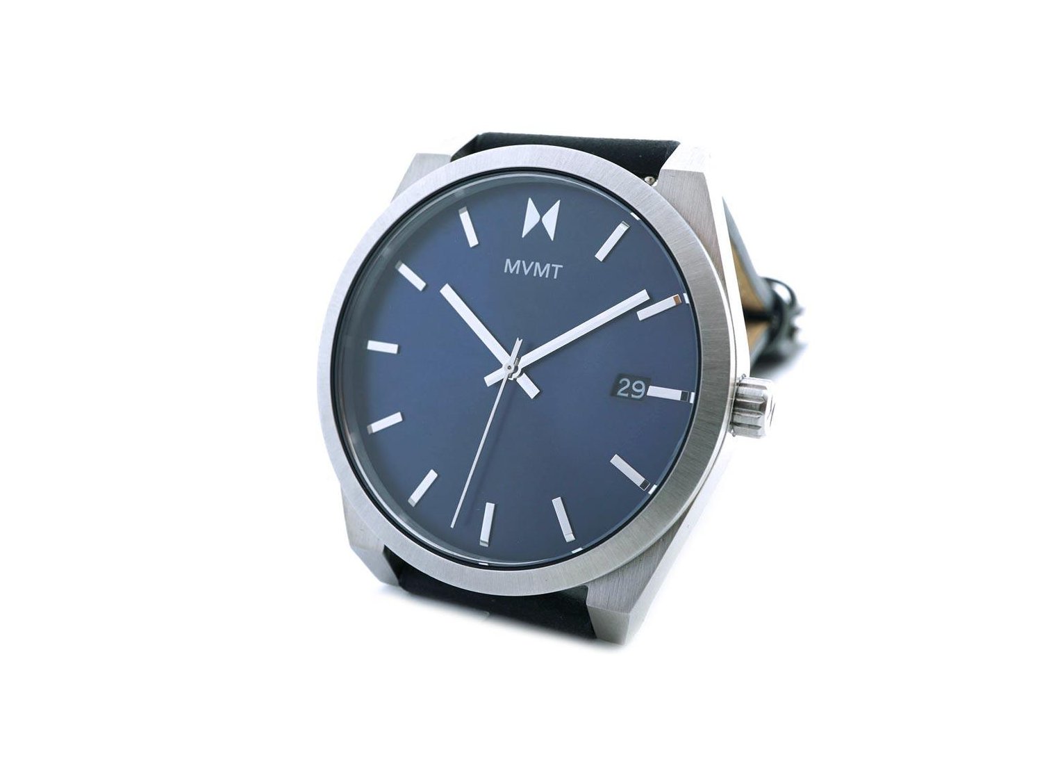 MVMT Element Nitro Blue watch in Blue steel. NEW