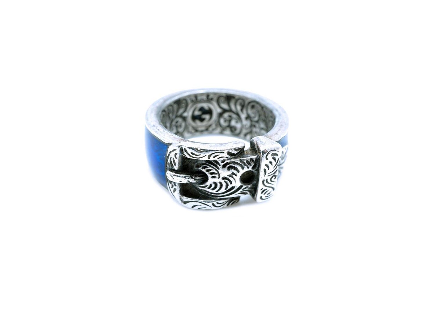 Gucci garden ring in silver online