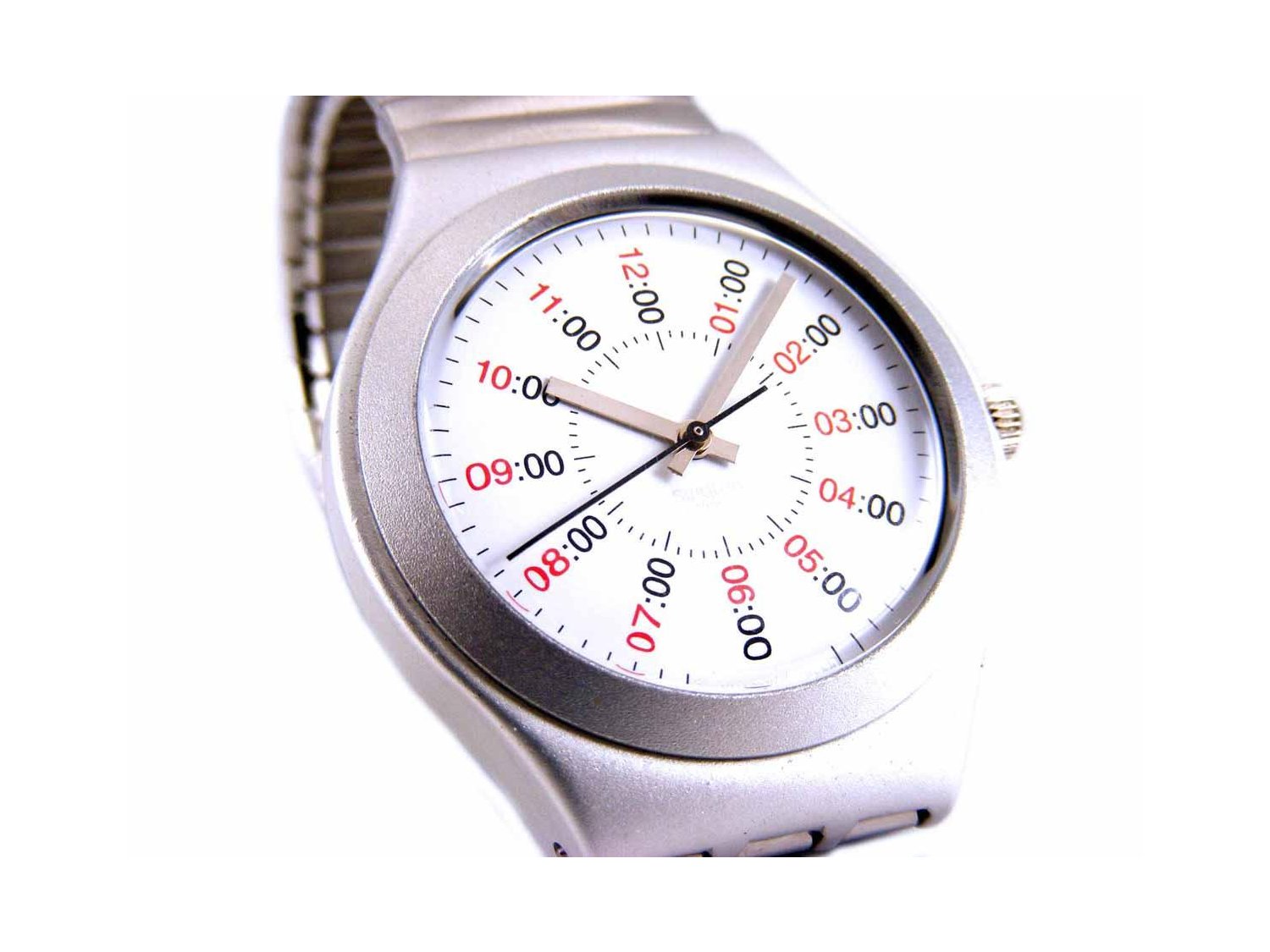Swatch irony aluminium on sale 1995