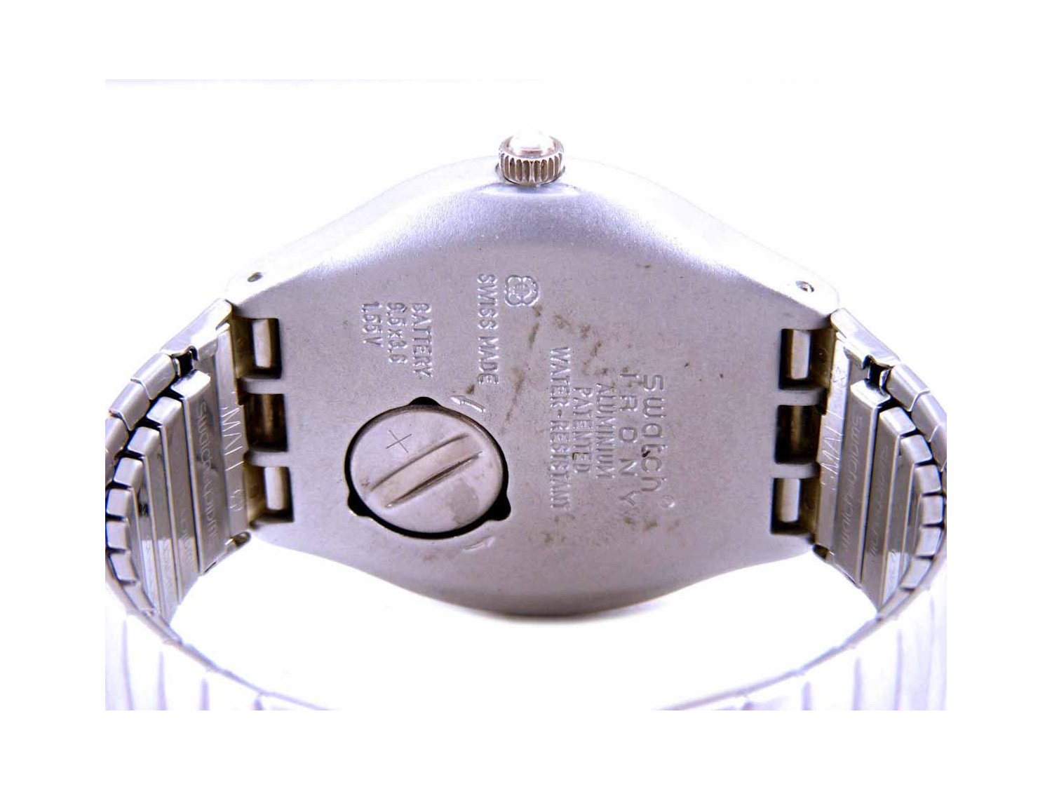 SWATCH Irony Big Perfect 12 in aluminum Ref. YGS1003. NEW