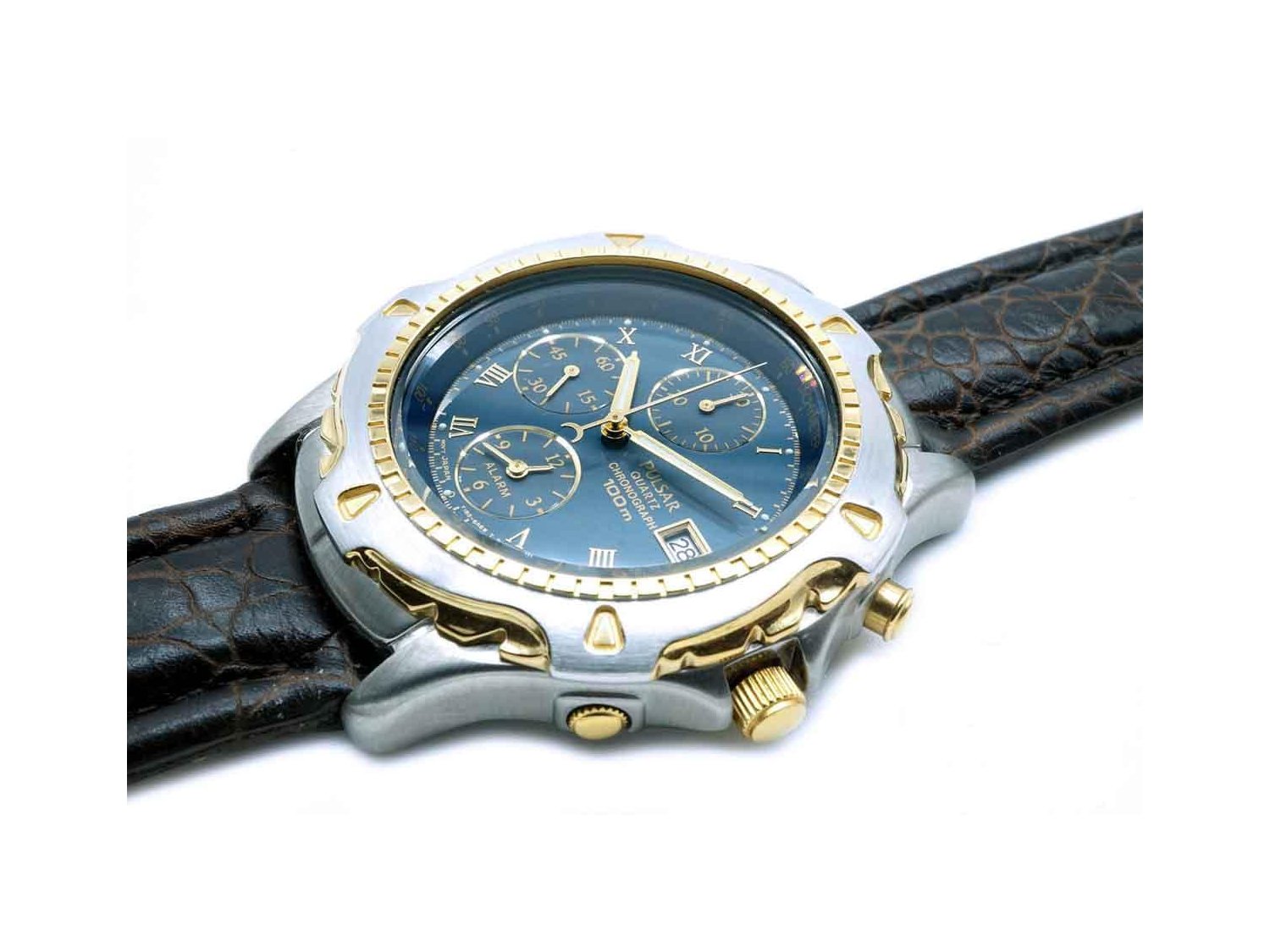 Pulsar quartz top alarm chronograph