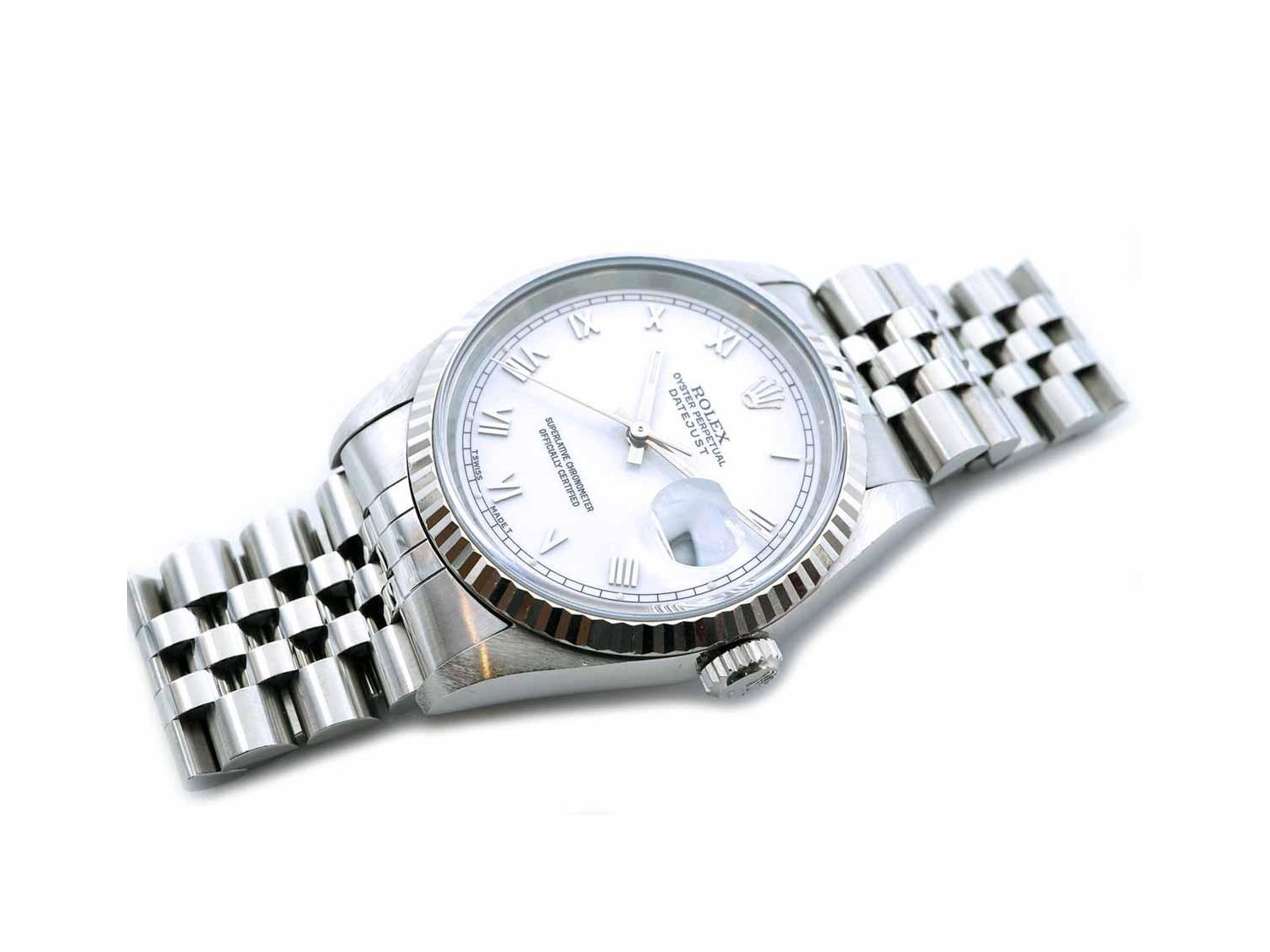 Datejust ghiera discount oro bianco