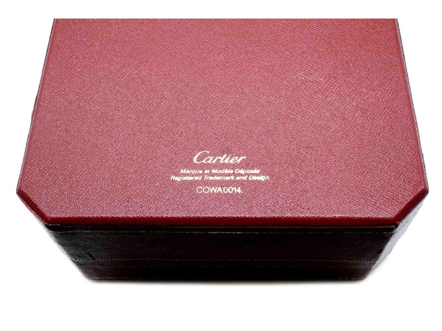 CARTIER scatola per orologio con porta documenti Ref. COWA0014. NUOVA