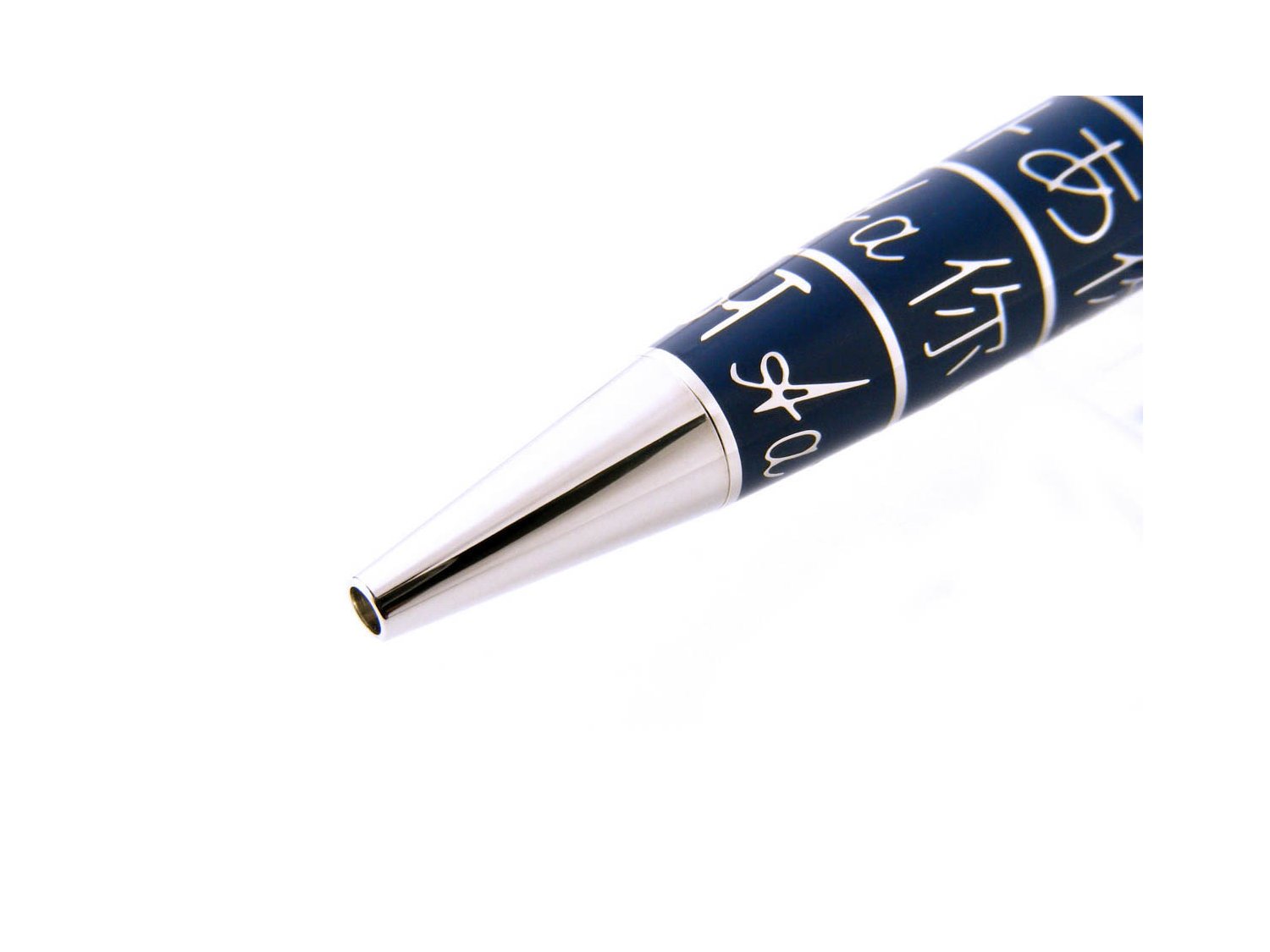 MONTBLANC ballpoint pen MeisterstA ck UNICEF Solitaire Midsize in blue lacqueur Ref. 116085. NEW Lister Agent