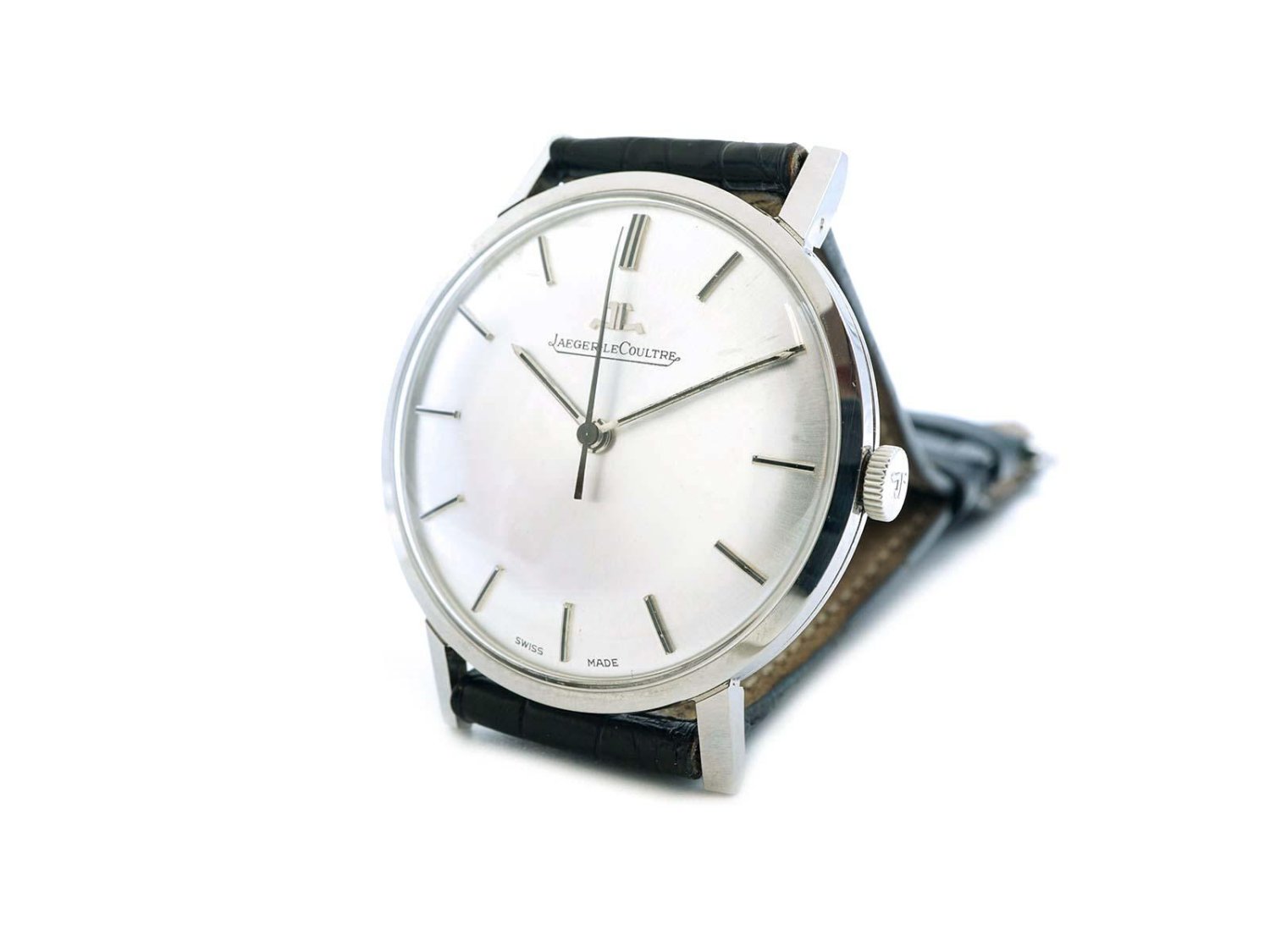 JAEGER LeCOULTRE orologio Vintage in acciaio a carica manuale Argente. USATO