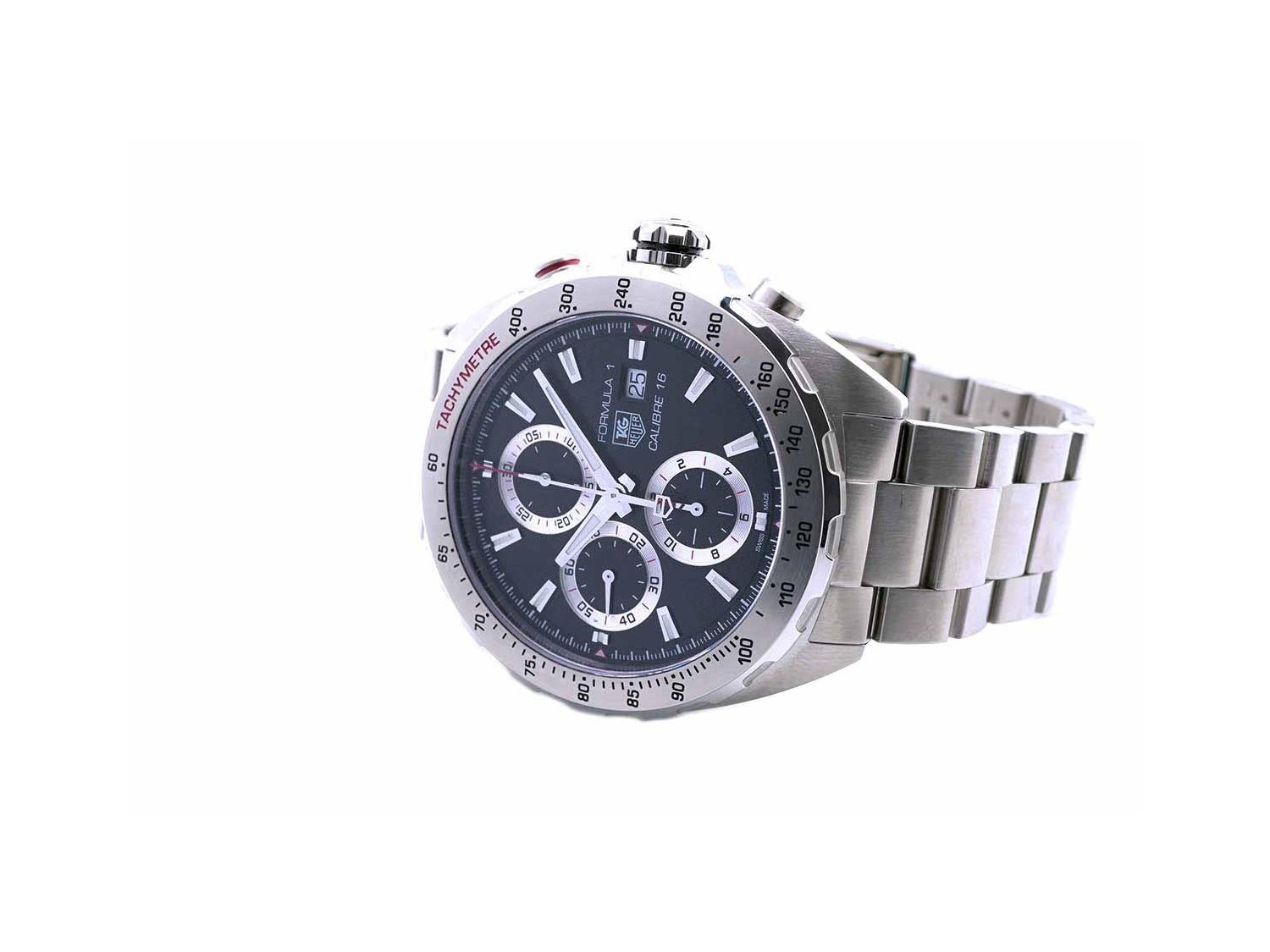 Tag heuer formula 1 calibre 16 black best sale