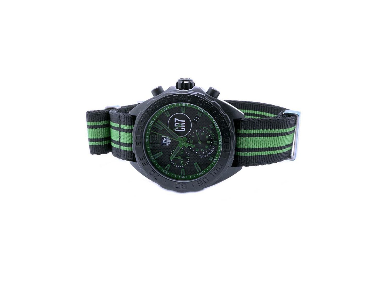 TAG HEUER Formula 1 Cristiano Ronaldo CR7 Chronograph in Pvd steel