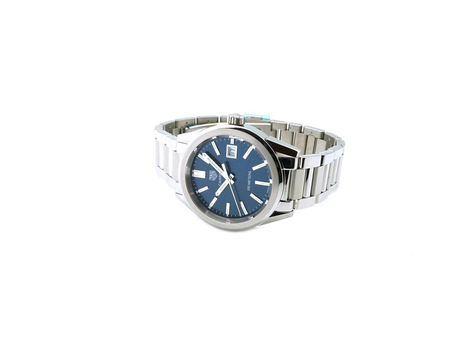 TAG HEUER Carrera Lady in steel Blue Ref. WBG1310.BA0758. NEW Lister Agent