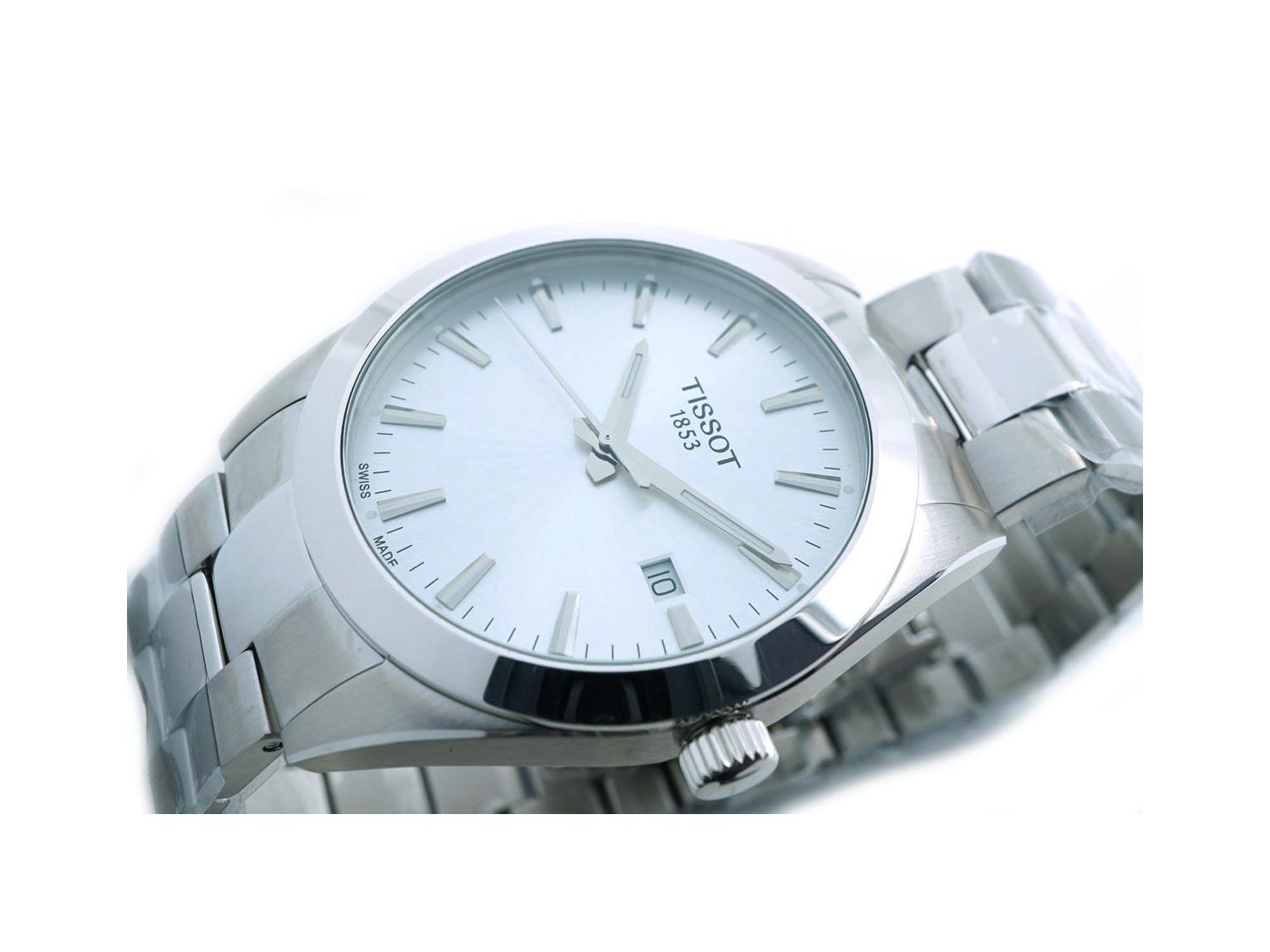 TISSOT T Classic in acciaio Argent Ref. T1274101103100. NUOVO