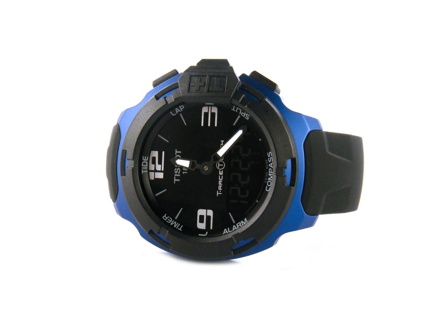 TISSOT T Race Touch in alluminio Pvd Blu e nero Ref. T0814209705700. NUOVO