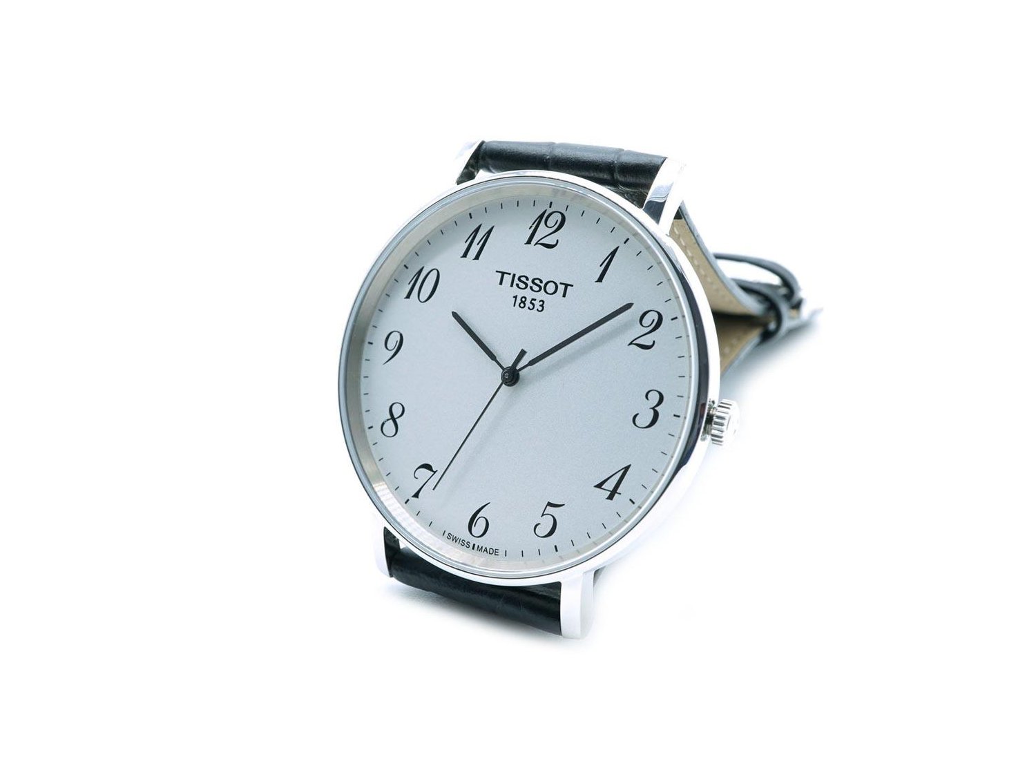 TISSOT T Classic Everytime Large in acciaio Argent Ref. T1096101603200. NUOVO