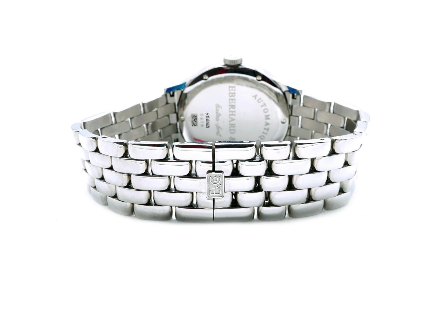 EBERHARD CO Extra Fort Automatico in acciaio Argent Ref. 41028CA. NUOVO