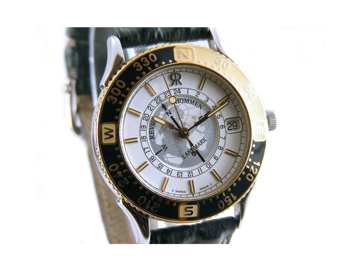 REVUE THOMMEN Landmark in steel White Ref. 5817001. NEW