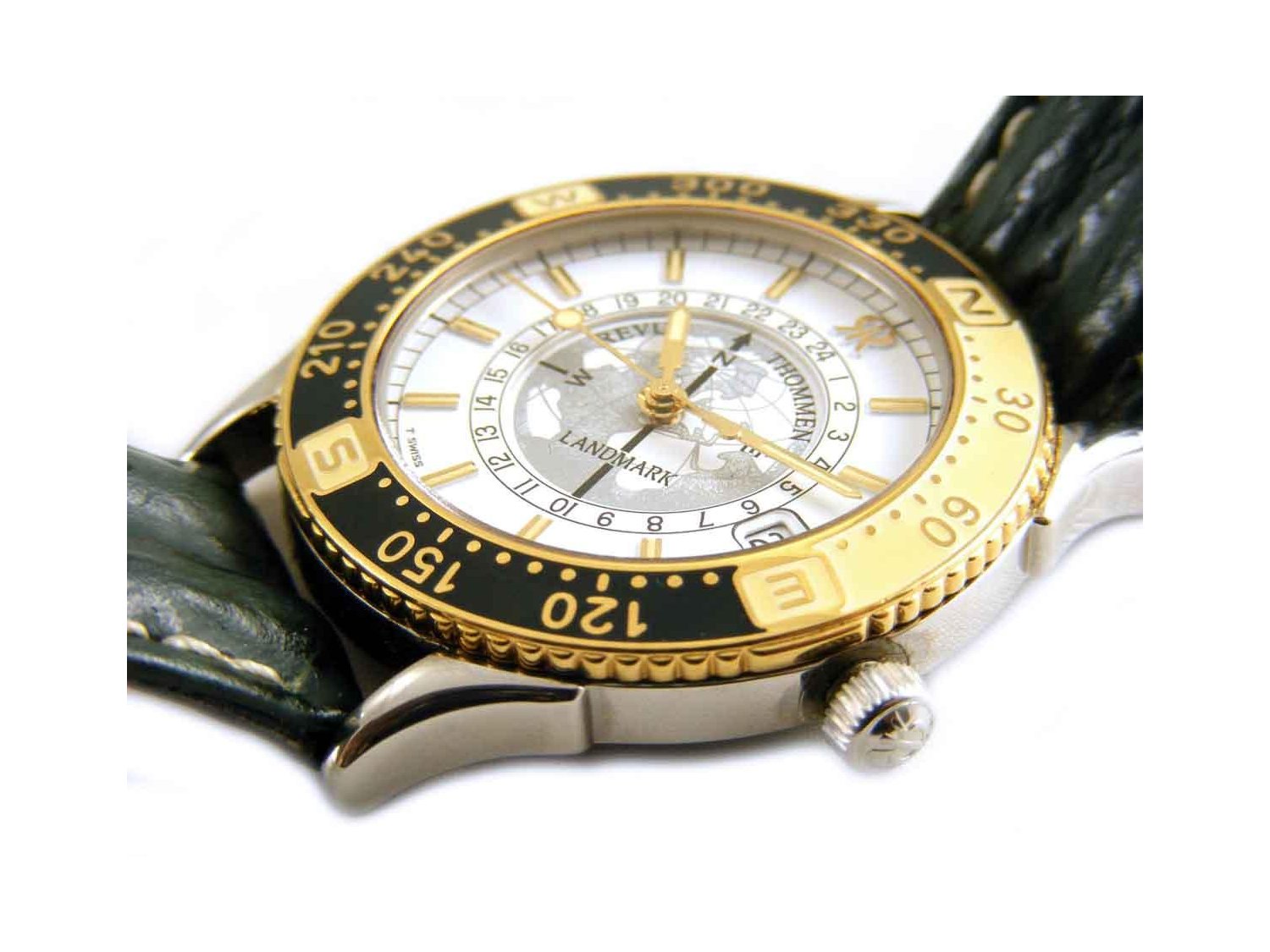 REVUE THOMMEN Landmark in steel White Ref. 5817001. NEW