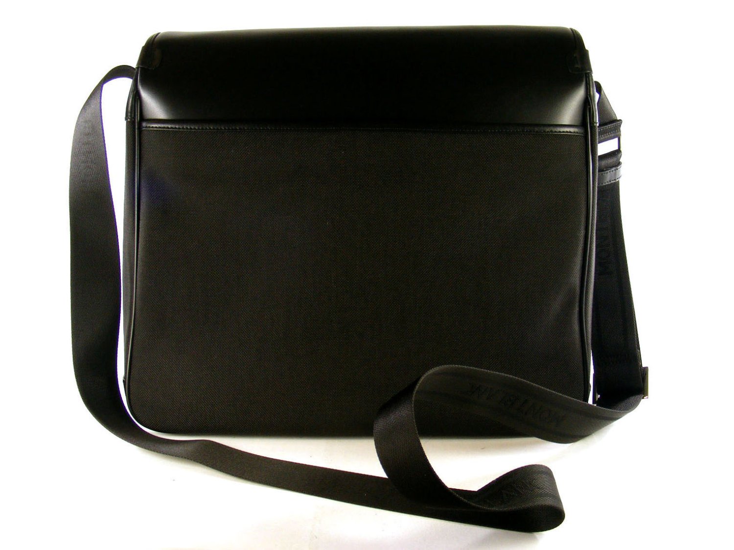 Montblanc Canvas Clutch Bag Black Cloth ref.775953 - Joli Closet