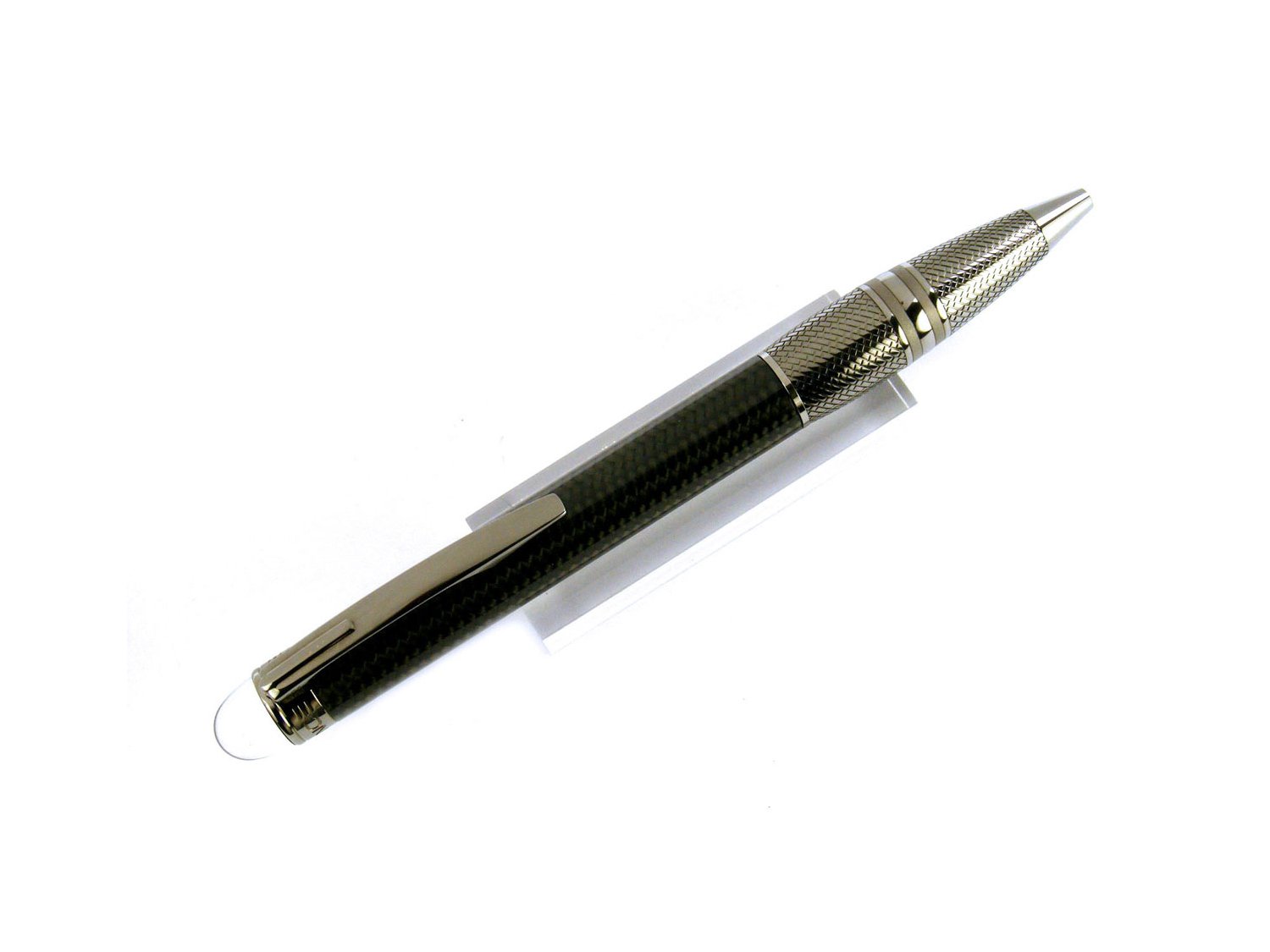 MONTBLANC ballpoint pen StarWalker Ultimate Carbon in Pvd metal and carbon fiber Ref. 109367. NEW