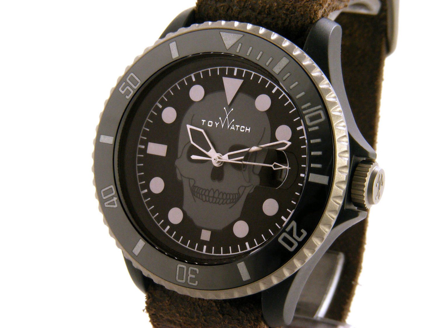 TOY WATCH Skull on fire in polycarbon and hi-tech plastic Black Ref.  SLS01OR. NEW! * Lister Agent