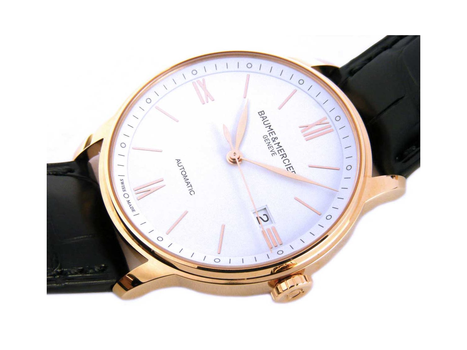 Baume mercier classima rose clearance gold