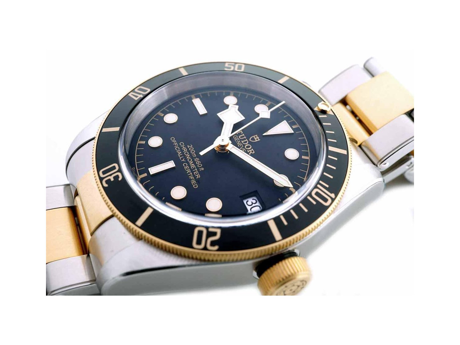 TUDOR Black Bay S G Automatico in acciaio e oro giallo 18Kt Nero AUT Ref. M79733N 0008. NUOVO