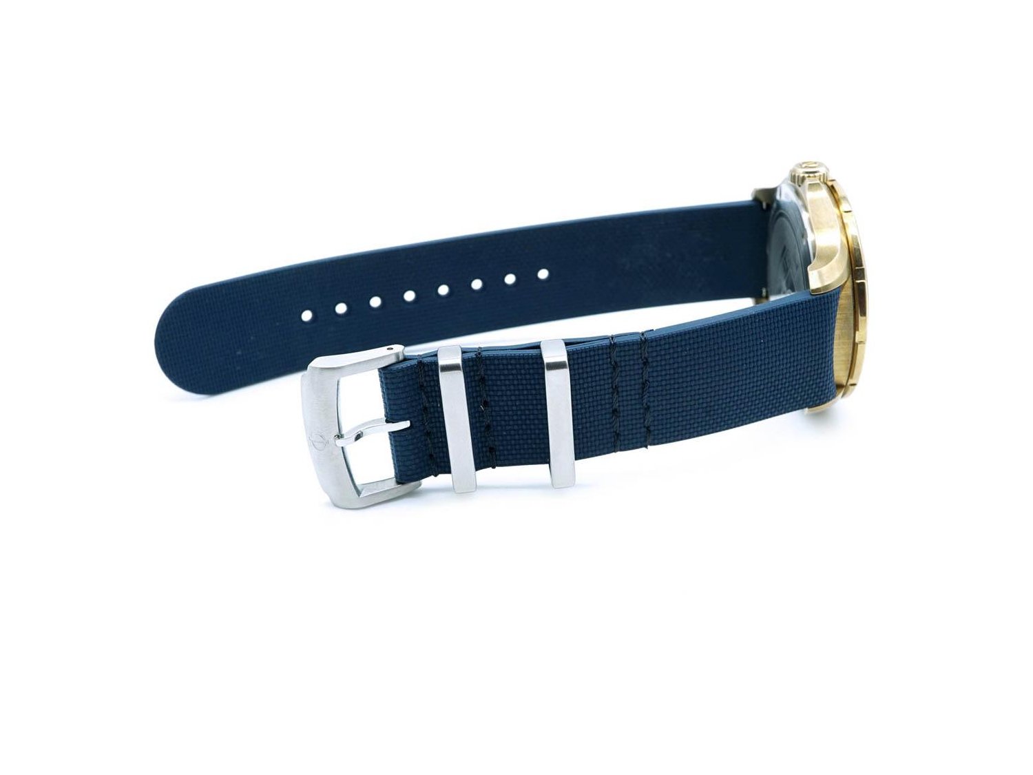 BAUME MERCIER Clifton Club 10502 Automatic MM42 in satin bronze Blue Ref. M0A10502. NEW