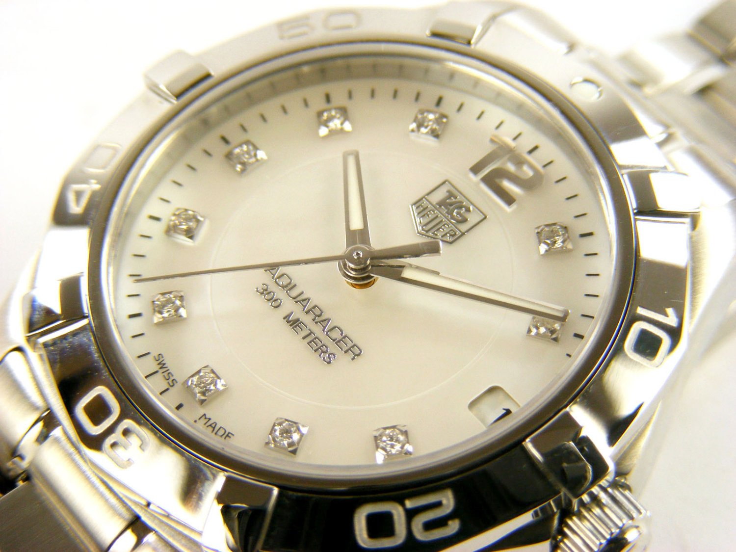 TAG HEUER Aquaracer lady in steel Ref. WAF1312.BA0817. NEW Lister Agent