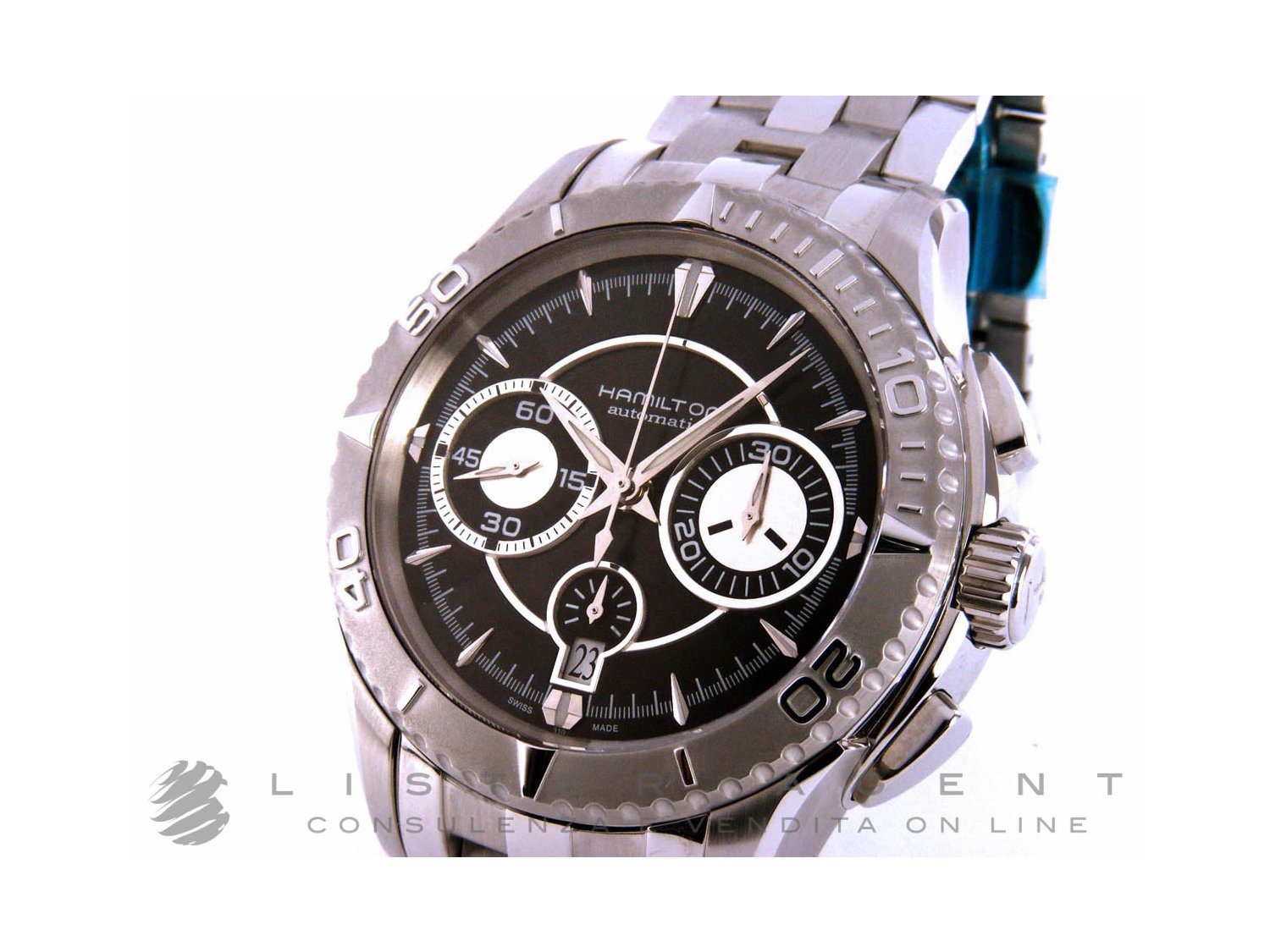 Hamilton jazzmaster seaview chrono hotsell