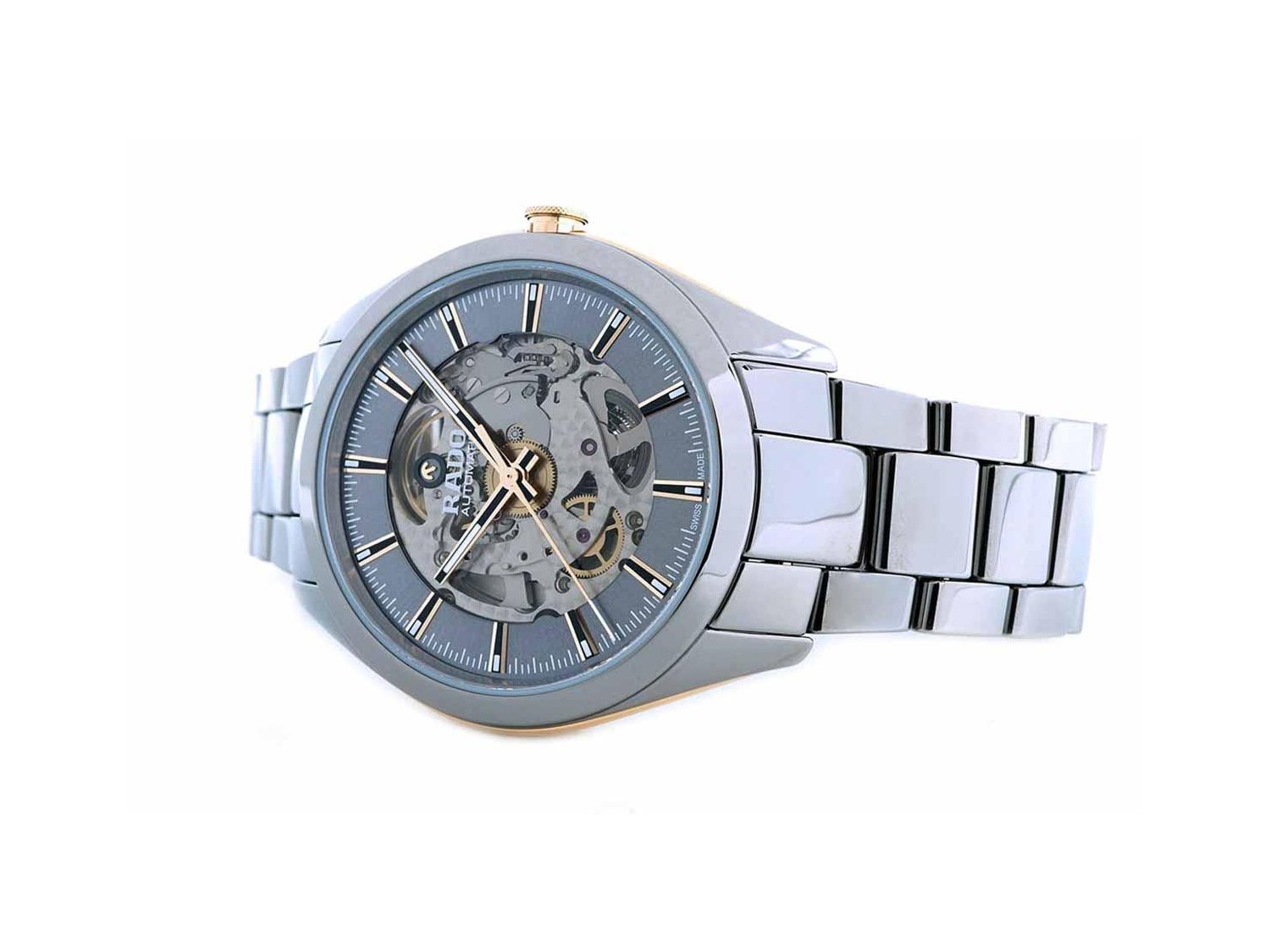 RADO HyperChrome Open Heart Automatic in high tech Plasma ceramic