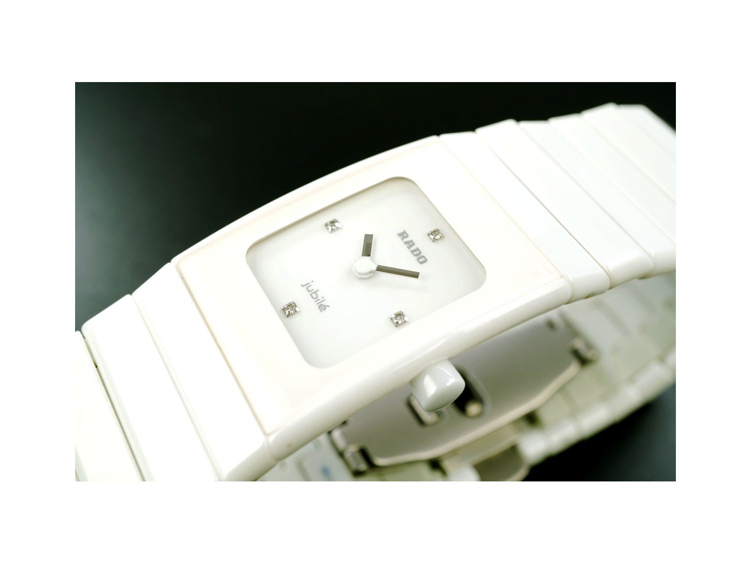 Rado ceramica jubilé white deals