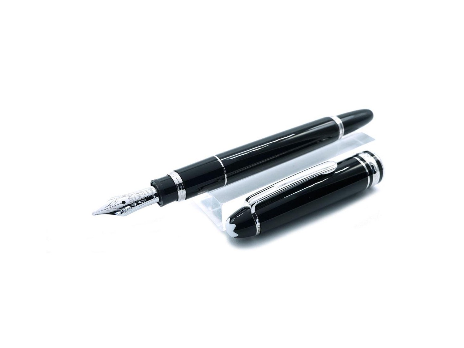 MONTBLANC mini fountain pen Meisterst ck platinum Hommage W.A. Mozart Ref. 5029. NEW