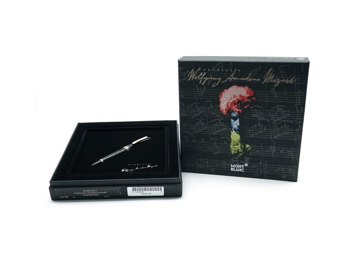 MONTBLANC mini fountain pen Meisterstuck Hommage a W.A. Mozart Ref. 15720. NEW Lister Agent
