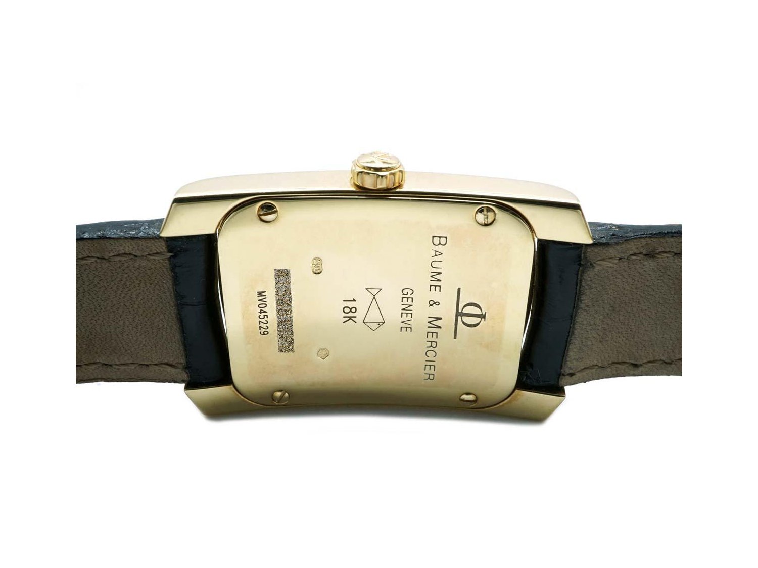 Baume mercier hampton best sale milleis 18k gold