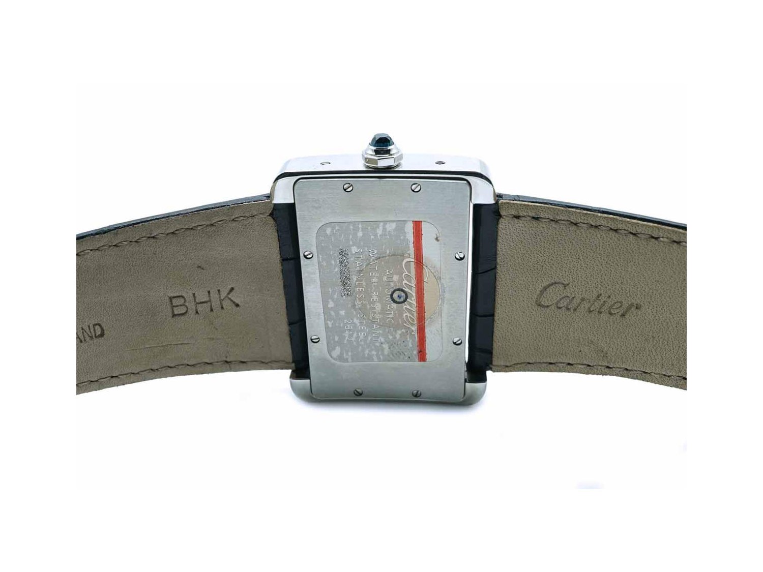CARTIER Tank Divan Automatic in Argente steel Ref. W6300755. NEW