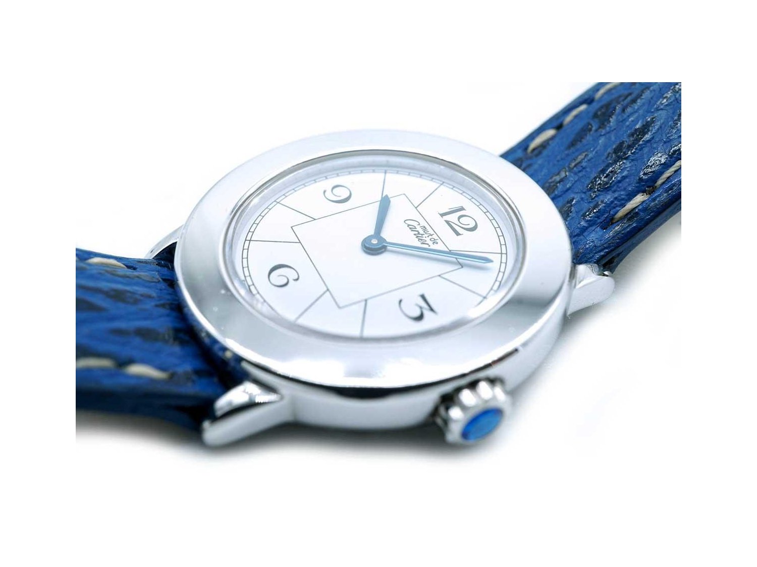 CARTIER Ronde Quarzo in argento 925 Argente Ref 1806. NUOVO