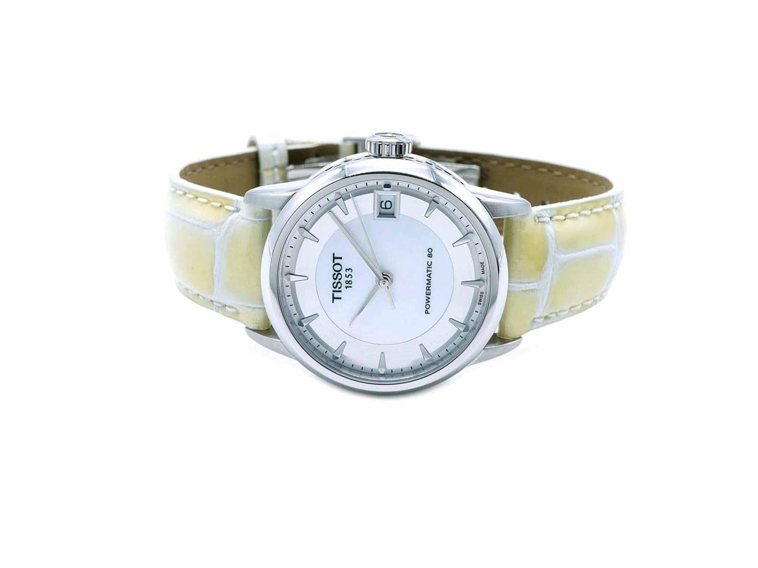 TISSOT Powermatic80 lady in acciaio Madreperla AUT Ref. T0862071611100. NUOVO Lister Agent