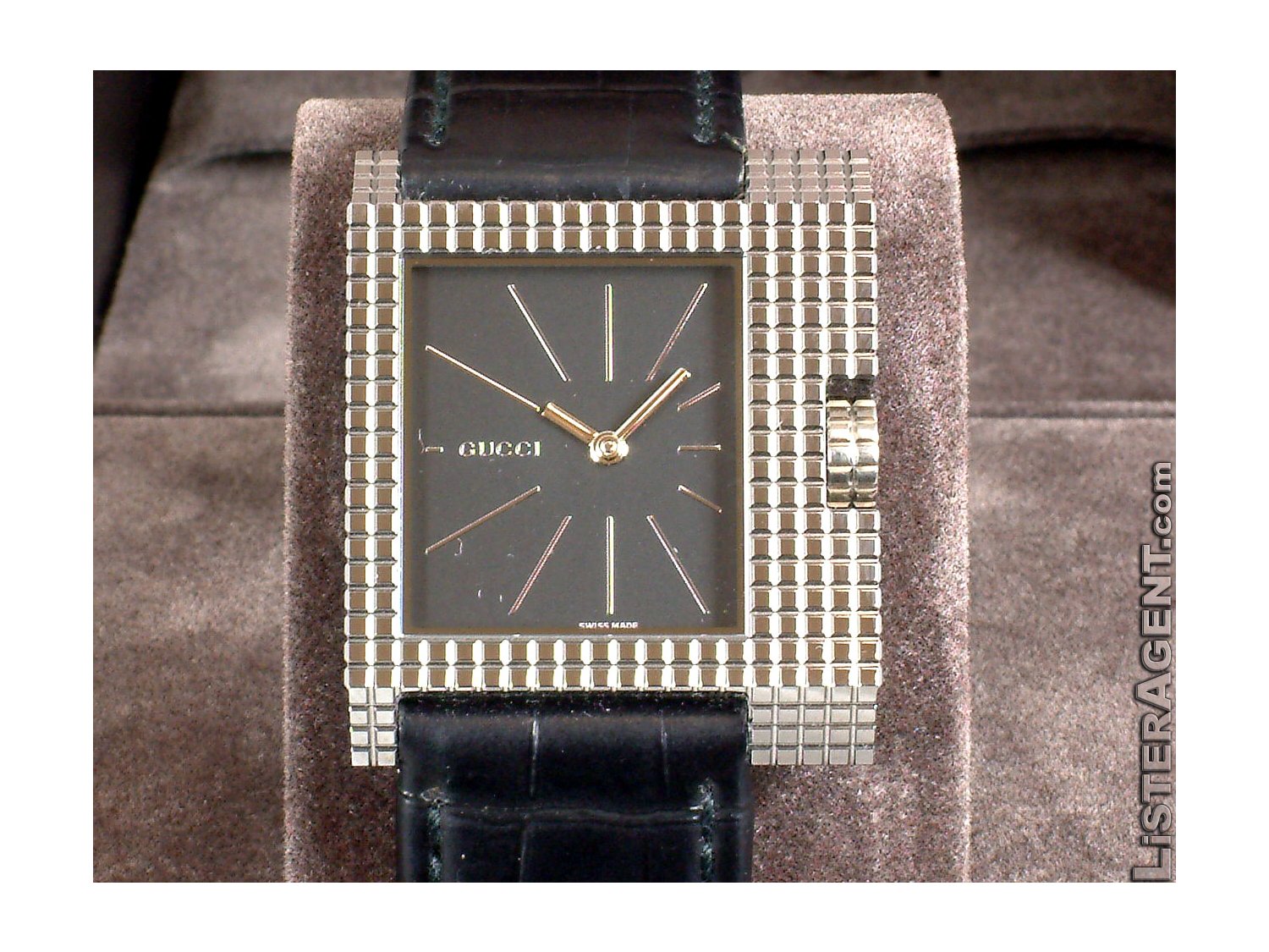 GUCCI Mod. 7100M Black. NEW Lister Agent