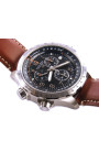 HAMILTON KhakiX-Wind Chrono in steel Black Ref. H77912535. NEW!