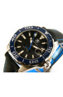 TAG HEUER Aquaracer 300M Calibre 5 in steel Black AUT Ref. WAY211B.FC6363. NEW!